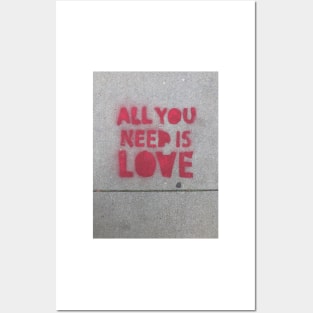 ALL YOU NEED IS LOVE Posters and Art